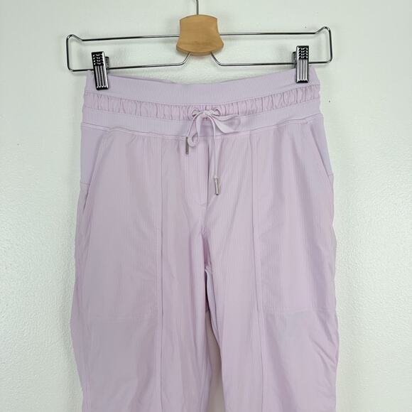 Lululemon Dance Studio Mid-Rise Cropped Pant Size 2 Pink Peony 24.5" Inseam - Picture 3 of 16
